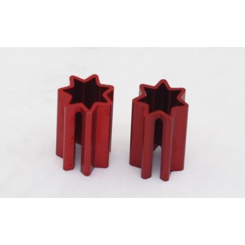 1 Pair 8mm Red Tube RadiatorGold-sealed Heat Sink Height 23mm For Efficient Heat Dissipation