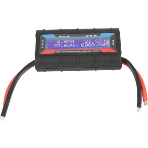 4.8V~60V 150A High Precision Watt Meter Voltage Amp Meter Power Analyzer w/ Backlight LCD 150A Power Analyzer Current Power Mete