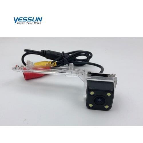 Yessun Car Rear View camera For Volkswagen VW Passat B6 CC Touran Caddy 175 Degree MCCD Fisheye 4 LED HD reverse Camera/carcam