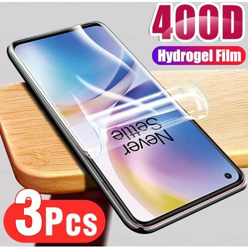 3PCS HD Protective Film For Oneplus Nord2 5G 6.44" Screen Hydrogel Soft Film For one plus nord2 5g 1+ nord 2 Screen Protector