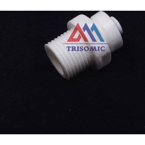 1/4" OD Tub Quick Pushfit 3/8" BSP Male Fitting Connection Aquarium RO Water Filter Reverse Osmosis System