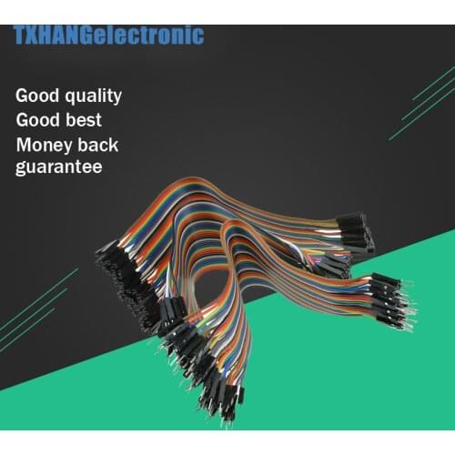 120pcs 20CM male to male + male to female and female to female jumper wire Dupont cable for Arduino diy electronics
