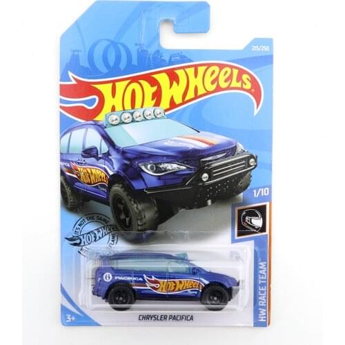 2019-215 Hot Wheels CHRYSLER PACIFICA Mini Alloy Coupe 1/64 Metal Diecast Model Car Kids Toys Gift