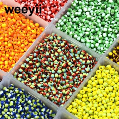 Approx.1000pcs 2mm Watermelon Seedbeads Czech Glass Beads DIY Earring Bracelet Necklace Beads For Jewelry Making Accessories