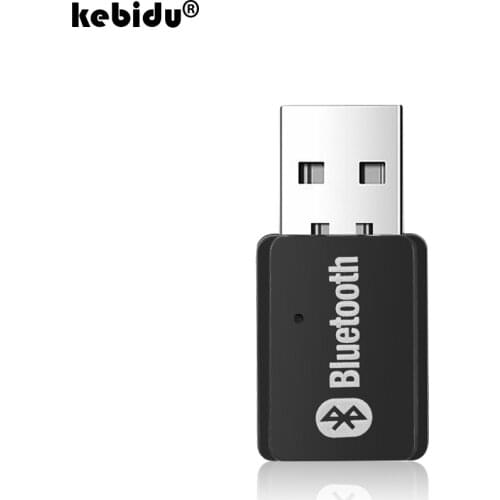 Kebidu Bluetooth 5.0 Audio Transmitter Mini Stereo Bluetooth Wireless USB Adapter For PC Computer