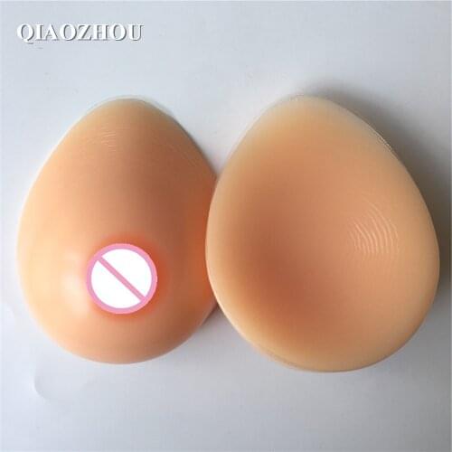 B cup fake breast form realistic silicon boob prosthesis for crossdresser transgender