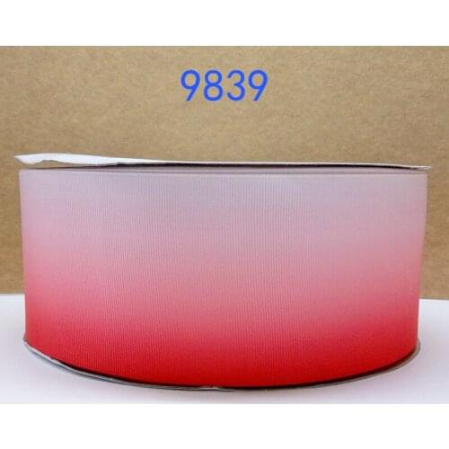 Free shipping 50 yard per size printed grosgrain ribbon 9839