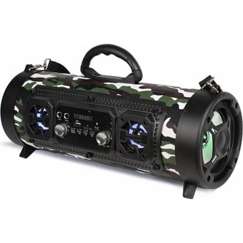 15W Big Power Hifi Wireless Bluetooth-compatible Speaker TV Soundbar Portable Subwoofer Shock Bass Sound Box Hip Hop For PC