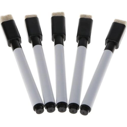 10 Pcs Whiteboard Pen Erasable Marker Office School Stationery Supplies