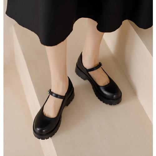 CLEARLOVE Leather Pumps