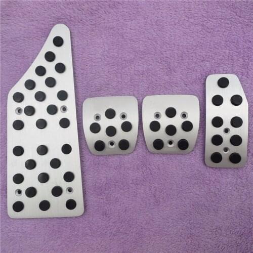 DEE Aluminum Car Accessories For Honda VEZEL XR-V HR-V New CITY MT/AT Accelerator Brake Footrest Pedal Pad,Styling Stickers
