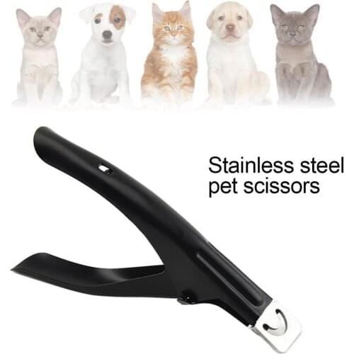 Stainless Steel Home Pet Dog Nails Trimming Scissors Manicure Tool Clippers Nail Clipper Easy to Clean and Maintain Hygiene Tool