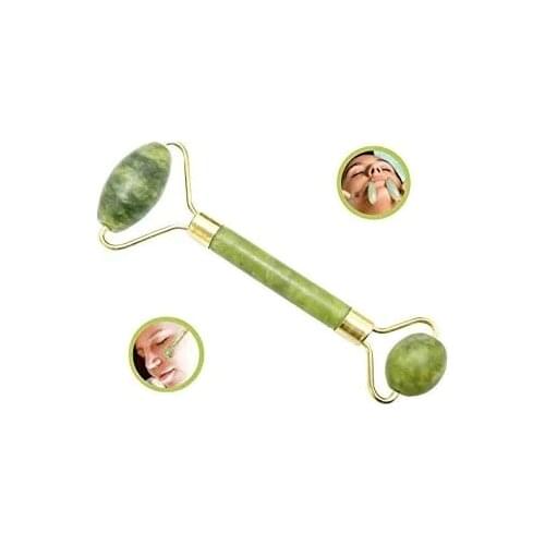 Jade Roler 2'li Jade Stone Facial Massage Instrument 463363954