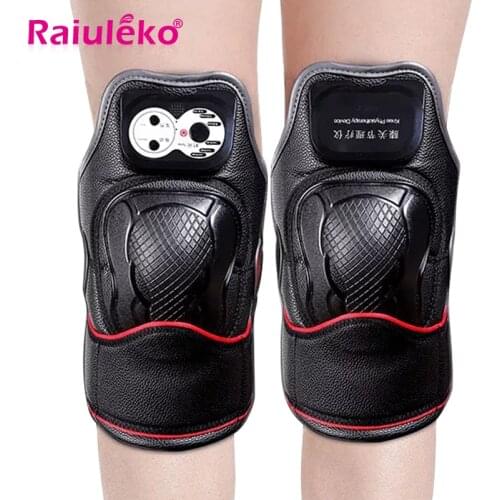 Arthritis Knee Pain Relieve Massage Joint Physiotherapy Heat Magnetic Vibration Brace Support Wrap Rehabilitation Equipment Care