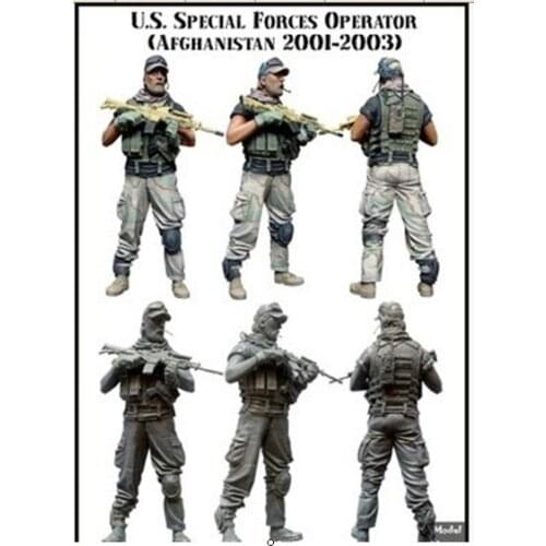 Scale Models 1/35 US special forces in Afghanistan A paragraph Resin Model Free Shipping