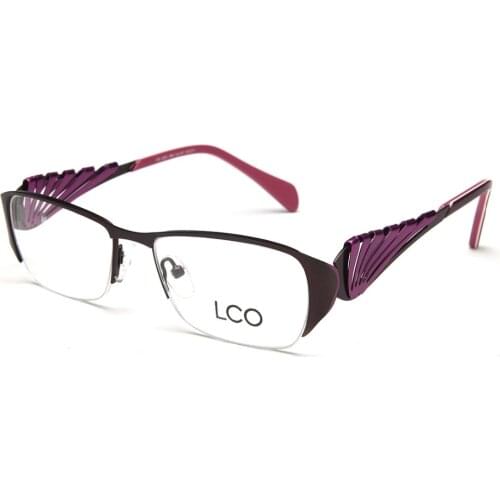 Laura Fairy Fashion Imported Glasses High-grade Stainless Steel Eyeglass Optical Frames Oculos Feminino 2016