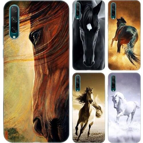 Hot Horses Running Soft Silicone Phone Case for Huawei Honor 20 20i 20E 20S 10i 9X 8S 8X 8C 8A 8 Lite 7S 7A Pro Russia Cover