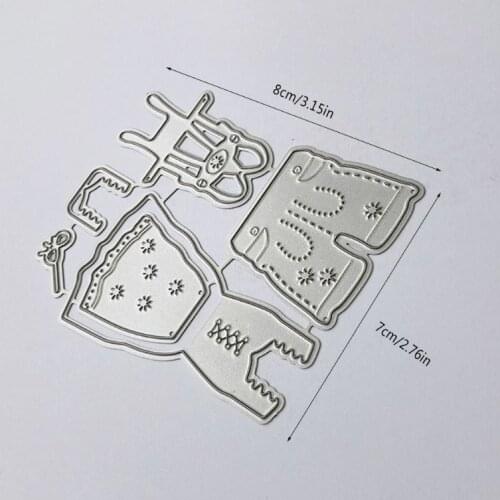 2021 New Cloth Metal Cutting Dies Stencil Scrapbooking DIY Album Stamp Paper Card Emboss