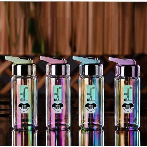 SDLAVIE Glass Water Bottles