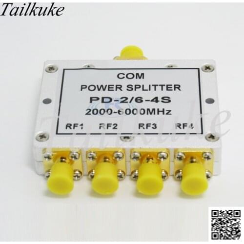 Power Divider One Point Four 2.4G5.8G RF Combiner WIFI SMA Microstrip 2-6G Power Splitter