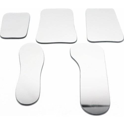 Dental Supplies Orthodontic Intraoral Photographic Reflector Mirrors 2 Sides Glass 5 pcs/set for Dentist