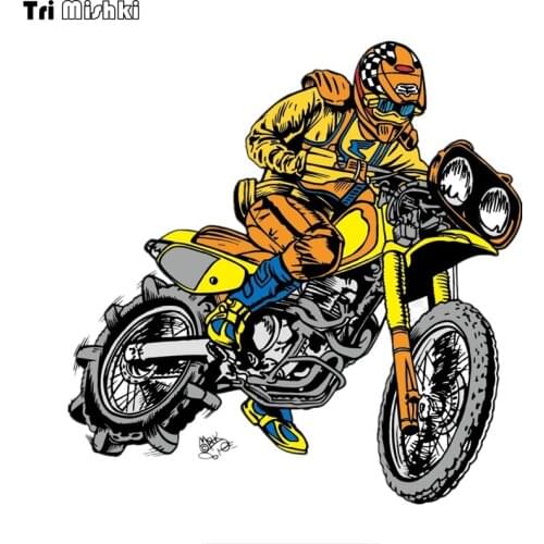 WCS946 motorcycle racing Motocross car sticker PVC colorful Decals Waterproof sticker on Car Body Rear Window