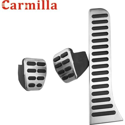 Carmilla Car Pedal Pedals Fit For Volkswagen VW Golf 6 GTI Jetta MK5 MK6 Passat B6 B7 Tiguan CC For Skoda Octavia Superb RHD