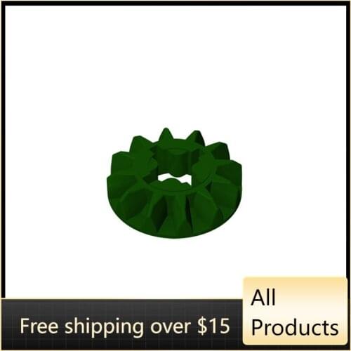 10PCS Assembles Particles 6589 12 Tooth Gear Disk Outer Diameter 12.7 Building Blocks Bricks Kit Part Toy For Children Gift