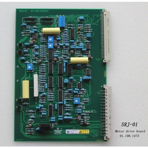 DHL free shipping SRJ board HDM 91.198.1473 alcohol waterway current regulation board SRJ-01 for CD102 SM102 SO74 GTO52 machine