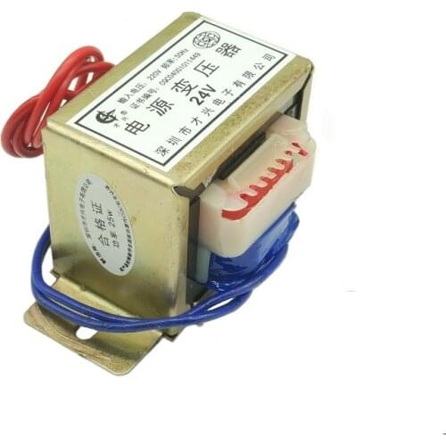 EI57-25W 25VA Transformer 220V to 24V 25W 1A Power Transformer EI57-35 AC24V1A