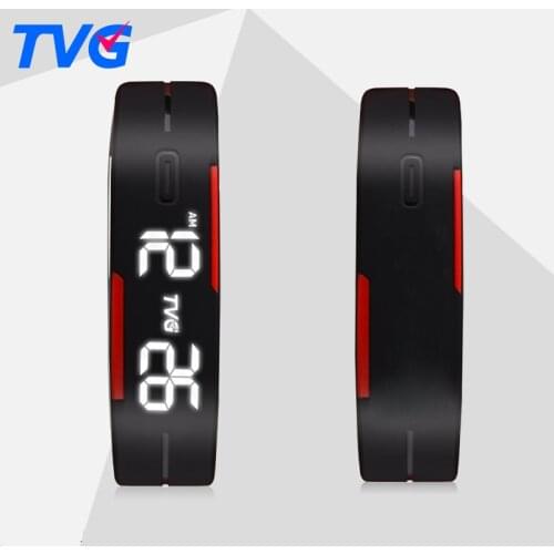 TVG Silicone Led Men Sports Watches Women Dress Children Electronic LED Digital Watch Men Ladies Morning Running Sport Watch
