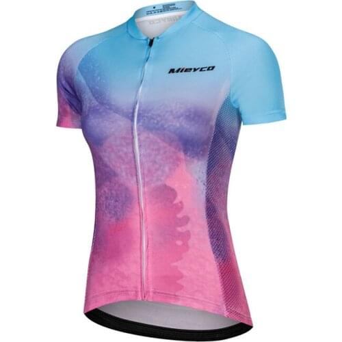 Mieyco Women‘s Cycling Jersey Roupa Ciclismo Feminina Pro Team MTB Top Maillot Breathable Summer Quick Dry Outdoor Bicycle Shirt