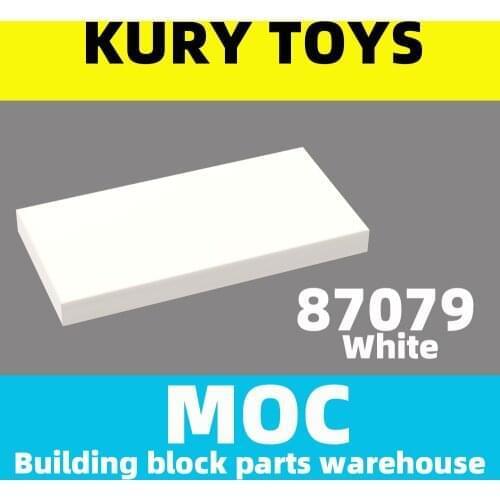 Kury Toys DIY MOC For 87079 Building block parts For Tile 2 x 4 For Plate