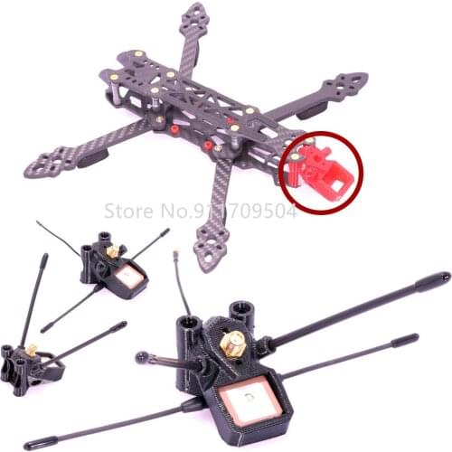 Mark4 Frame RC Drone 3D Printed TPU Parts TBS Crossfire Immortal T V2 Antenna BN-180 VTX antenna mount Antenna Seat