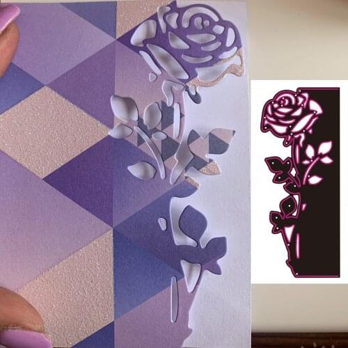 New Roses flowers Metal cutting Die scrapbook Decoration embossed Photo album Decoration Card making DIY Handicrafts