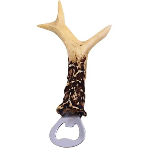 Bottle Opener Deer Shape Antler Wine Beer Champagne Tool Party Decoration