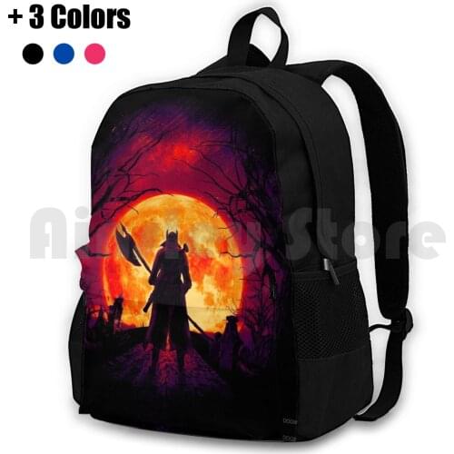 A Blood MoonS Night ( Bloodborne ) Outdoor Hiking Backpack Waterproof Camping Travel Bloodborne Dark Souls Dark Souls Ps4