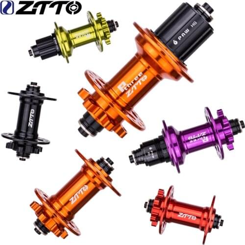ZTTO MTB 6 Pawls Disc Brake Bicycle Hub Bearing 10 11 12 Speed XD Mountain Bike 32 Holes Thru Axle Quick Release Wheel 142 135mm