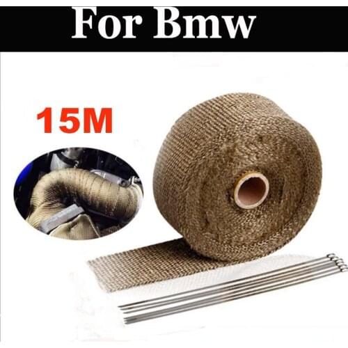 Exhaust Front Pipe Heat Shield Tape Wrap Insulation Resistant Downpipe For Bmw R 100rt 1100gs 1100r 1100rs 1100rt 1100s 1150gs
