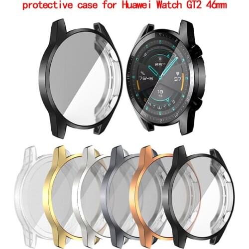 Protective case for Huawei Watch GT2 46mm Case TPU Bumper for Watch GT 2 Pro Honor Magic 2 46mm Frame Strap Watch Accessorie