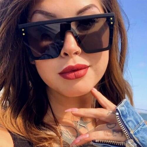 2019 Classic Ladies Fashion Sunglasses Square Designer Women Sun Glasses Luxury Star Summer Men Shades