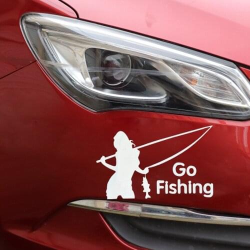 2020 NEW Popular Go Fishing Vinyl Car Sticker for Suzuki SX4 SWIFT Alto Liane /Grand Vitara/ Jimny/ SCross/ Splash/ Kizashi