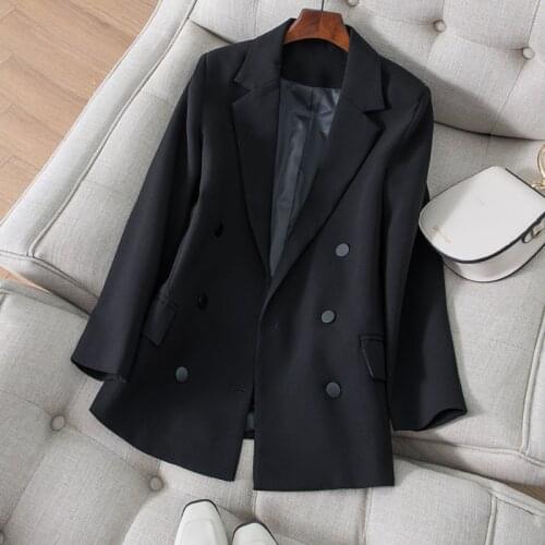 2021 Free Shipping Fashion Autumn Winter Women Work Wear Suitblazer Feminino Blazer Femme Coat Work Wear Coats