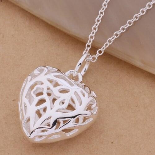 AN335 Trendy wholesale Necklace fashion jewelry pendant Hollow out heart /blyakdfa bryakjfa