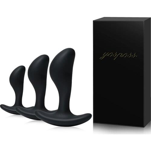 3PCS/set Butt Plug Anal Plug Vagina Prostate massager Sex toyes For Gay Man Anal Vagina Dildo Adult Eortic Products 18+ Sex Shop