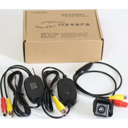 Wireless Reverse Camera For Toyota Alphard MK2 Noah R70 Sequoia II Vellfire MK2 Esquire NAV1 Vehicle Rear view Camera HD CCD