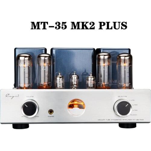 Cayin MT-35 MK2 plus Vacuum Tube Power Amplifier EL34*4 Push-pull High Power Vacuum Amplifier Solid Panel