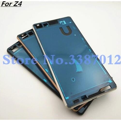 Original New For Sony Xperia Z4 Z3 Plus E6553 E6533 Replacement Housing Metal Middle Frame With Dust Plug And Adhesive