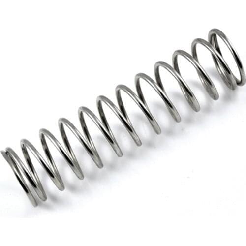 10PCS Wholesale Stainless Steel Coil Spring Compression Spring ,1.5mm Wire Diameter*15mm Out Diameter* (5-50)mm Length