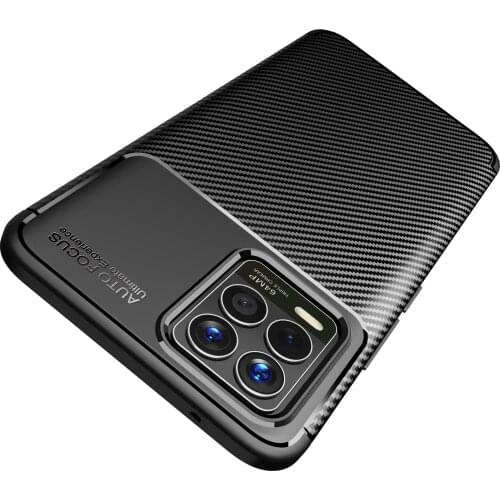 Good Touch Feeling Solid Shockproof Case for OPPO A54 A74 A94 A55 A93 Realme C20 8 4G 7 X7 Pro GT V11 Find X3 F19 Cover